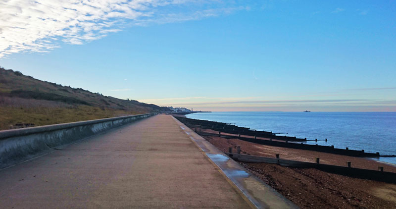 Heading towards Herne Bay on the Viking Pathway - Gallery Image