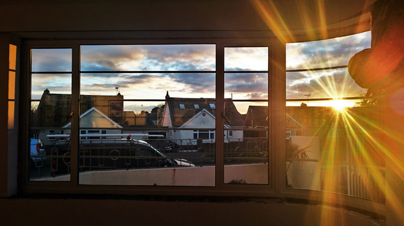 Sunset from the Hawkes Breakfast Room - Gallery Image